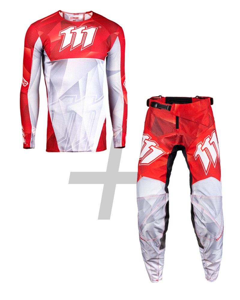 Traje Motocross SHARP RED