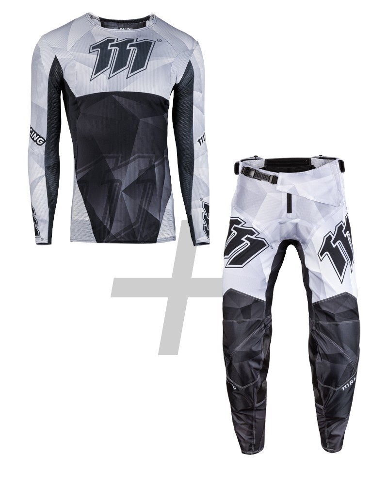 Traje Motocross RAZOR BLACK