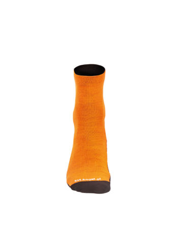 Chaussettes COOL orange et noir