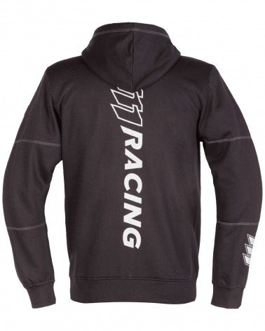 Bluza dresowa z kapturem 111 czarna - tył